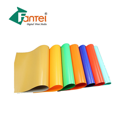 ผ้าใบกันน้ำ PVC สีขาวพิมพ์ได้ 850gsm
