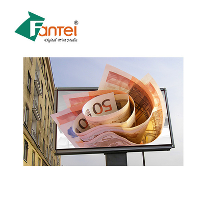 แบนเนอร์กลางแจ้ง PVC Matte เฟล็กซ์, 440Gram Fabric Frontlit Banner Material