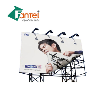 เคลือบเงาและเคลือบด้านเปล่า PVC กลางแจ้ง Vinyl Banner Frontlit Coated 12oz