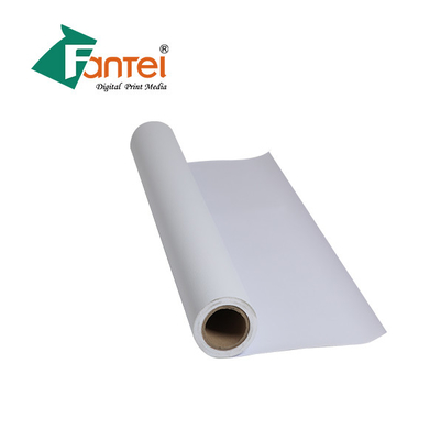 Billboard Bluish White Pvc Banner Roll วัตถุดิบเคลือบเงาสำหรับ เฟล็กซ์ Banner