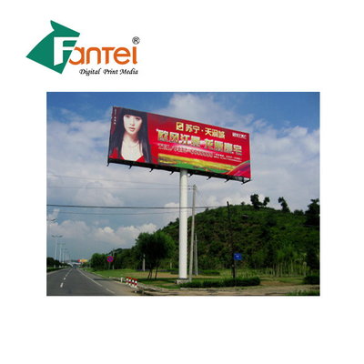 Eco Solvent PVC เฟล็กซ์ Banner 410gsm 300DX500D วัสดุการพิมพ์ดิจิตอล