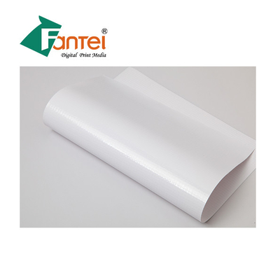 แบนเนอร์เคลือบลามิเนตด้านร้อน 320 GSM, วัสดุการพิมพ์โฆษณาพีวีซี