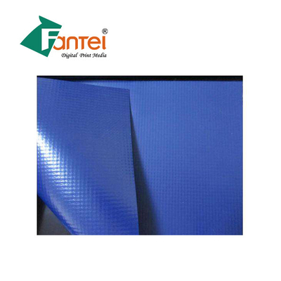 350GSM ผ้าใบกันน้ำพีวีซีกันน้ำ 3.2 ม. ทนต่อการฉีกขาด ISO 9001