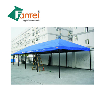 โพลีเอสเตอร์ PVC กันน้ำ Tarpaulin ทนไฟสำหรับTent