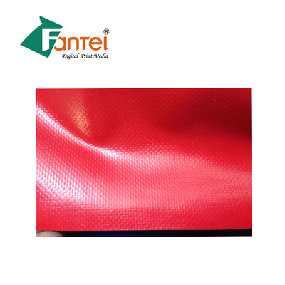 440gsm พีวีซีเต็นท์ผ้าใบกันน้ำทอ Anti Mildew Car Wash Mat Semi Matte